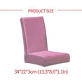 thumbnail image 2 of Elastic Dining Chair Cover Multicolor Wear-resistant  the Simple Style Recliner Slipcovers Home Supplies, 2 of 6