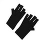 thumbnail image 2 of Nail Art UV Gloves, Breathable Fingerless Manicures UV Lamp Gloves Black Prevent Darkening for Home Use, 2 of 5