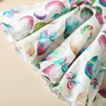 thumbnail image 6 of ASFGIMUJ Toddler Girls Easter Short Sleeve Cartoon Rabbit Printed T Shirt Pullover Tops Bell Bottoms Pants Kids Outfits,Size 12 Months-18 Months, 6 of 7