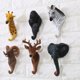 Animal Cerf Cerfs Tête Crochets Mur Cintre Suspension Support Résine Art Décor à la Maison UK – image 2 sur 2