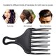 thumbnail image 4 of 2 uds., Peine para recoger el pelo afro, cepillo para el pelo rizado, peine para desenreda Abanopi Peine de la selección del pelo, 4 of 5