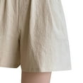 thumbnail image 3 of Vedolay Shorts Short for Womens 2023 Casual Loose Summer Beach Shorts,Khaki L, 3 of 4