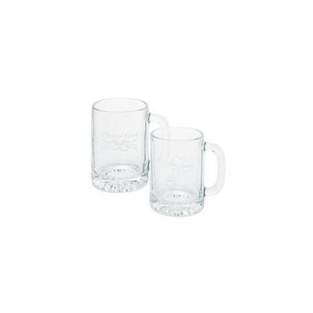 Weddingstar B5067-11 White Wedding Mini Stein with Rings- Flower Girl Inscription