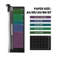 thumbnail image 5 of Paper Cutter, Guillotine Paper Cutter with 8 to 12 Sheet Capacity, Heavy Duty Paper Cutter for Card, 5 of 5