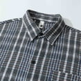 thumbnail image 5 of Big & Tall Long Sleeve Shirts for Men Button-Down Business Work Tshirts Plus Size M-5X Casual Plaid Printed Shackets Tops with Pocket and Collar, 5 of 7