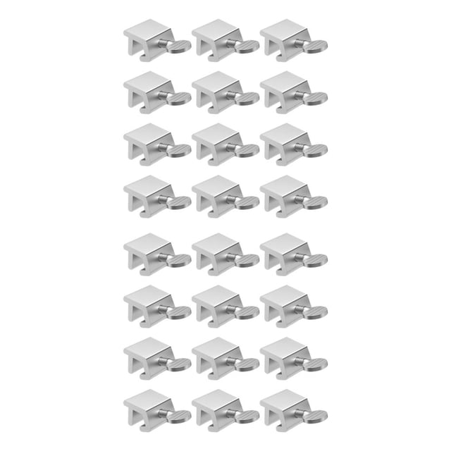 Riwesomey 12 unids/set de cerraduras para puertas corredizas a prueba de niños, cerraduras de acero inoxidable fáciles de instalar para Type1 NO1