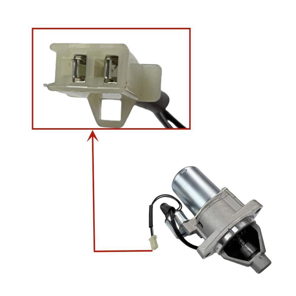POWER PRODUCTS Engine Starter Motor with Solenoid and Bolts --Compatible Replacement for PREDATOR Inverter Generators 9500-Watt Surge / 7600-Watt Running (SKU# 71365, 59188)