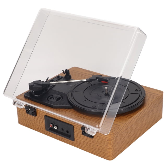 Sonido de audio del tocadiscos, reproductor de discos de vinilo de 3 velocidades, tocadiscos de vinilo, logre más