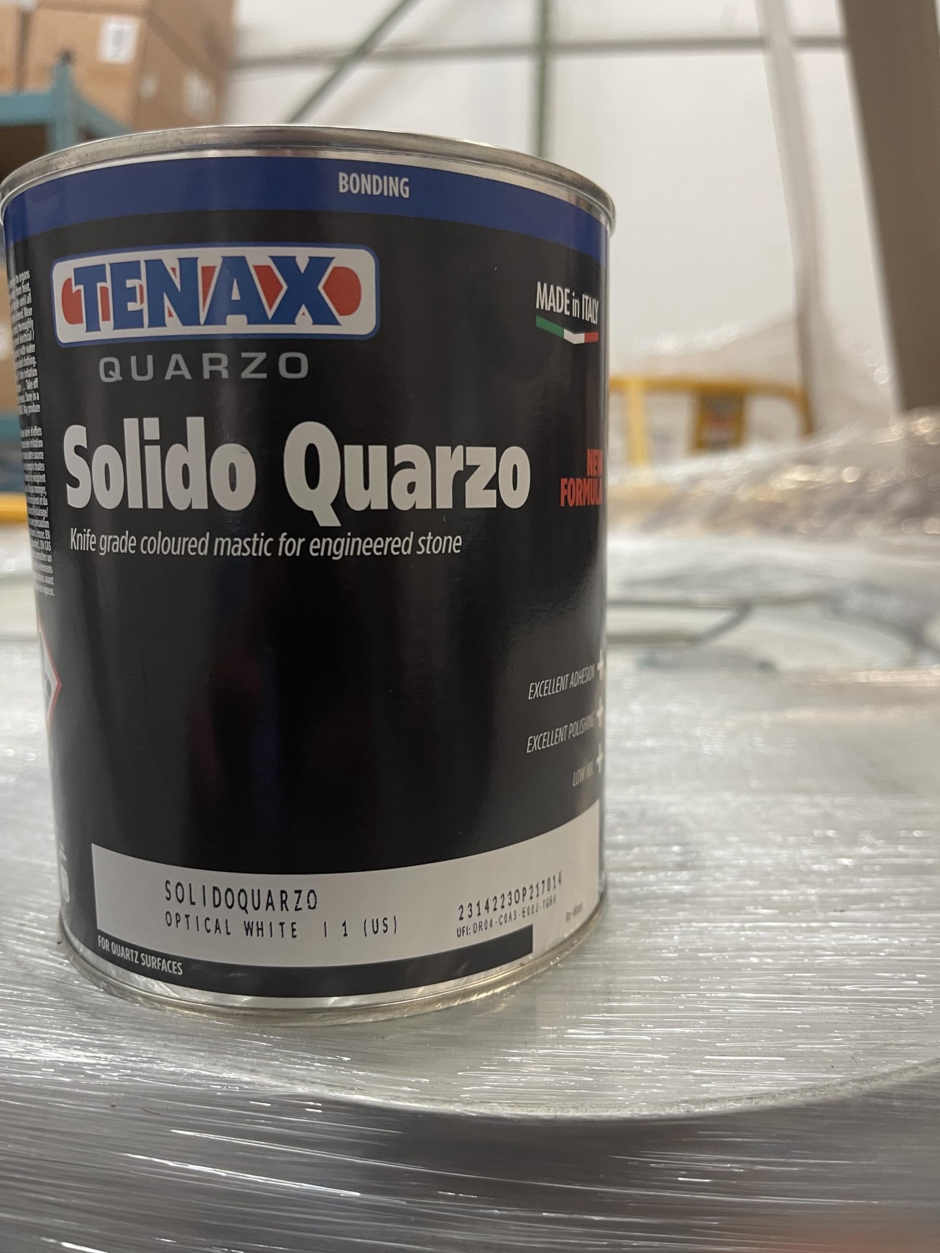 Tenax Polyester Mastic Optical White Stone Repair Filler Adhesive for Marble Granite Quartz
