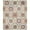 Ivory/Multi, variant on SAFAVIEH Suzani Iskra Medallion Wool Area Rug, Blue/Multi, 5' x 8'