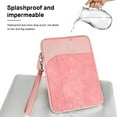 thumbnail image 3 of Wisewang Tablet Bag Case Portable Dustproof Waterproof Laptop Protective Sleeve Mouse Earphone Pen Organizing Pocket with Zipper Pink, 3 of 6