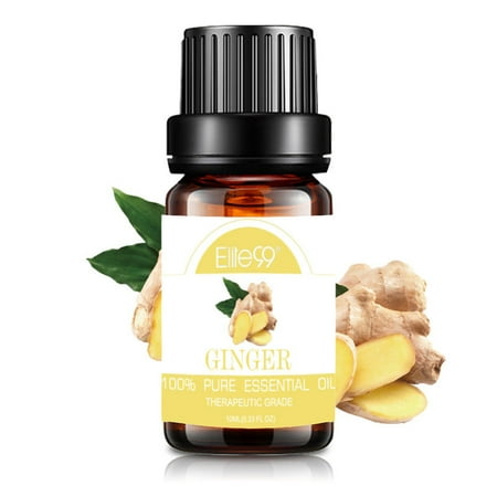 Aromatherapy Orange Ginger (Elite99 10ML Ginger Essential Oil 100% Pure & Natural Aromatherapy Oils For)