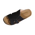 thumbnail image 2 of Summer Fashion Slide Sandales for Womens Plus Size Wedge Casual Style Solid Color Fish Mouth Thick Bottom Wedge Slippers, 2 of 4
