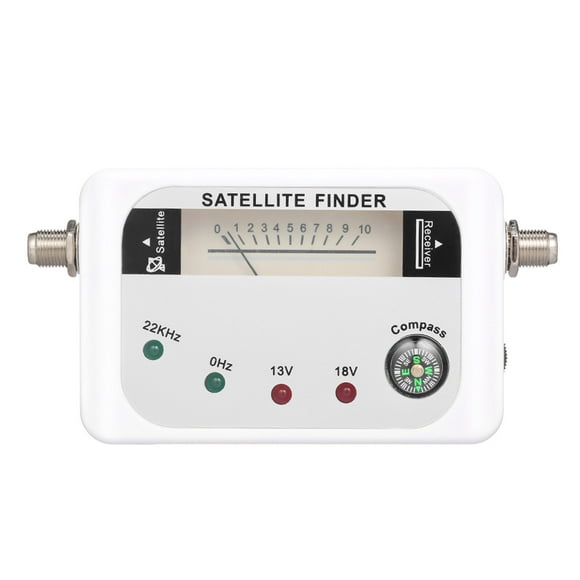 Mistaha 9508 Satellite Signal Finder Digital Signal Finder TV Receiver with Compass Pointer LED Indicator