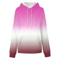 thumbnail image 7 of ylioge S-5X Womens Plus Size Hoodies with Front Pocket Fleece Lined Sweatshirts Long Sleeve Pullover Trendy Gradient Printed Thermal Warm Hoodie Tops, 7 of 7