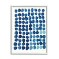 thumbnail image 5 of Stupell Industries Blue Polka Dot Pattern Circle Shape Grid Watercolor, 24 x 30, Design by Sue Schlabach, 5 of 5