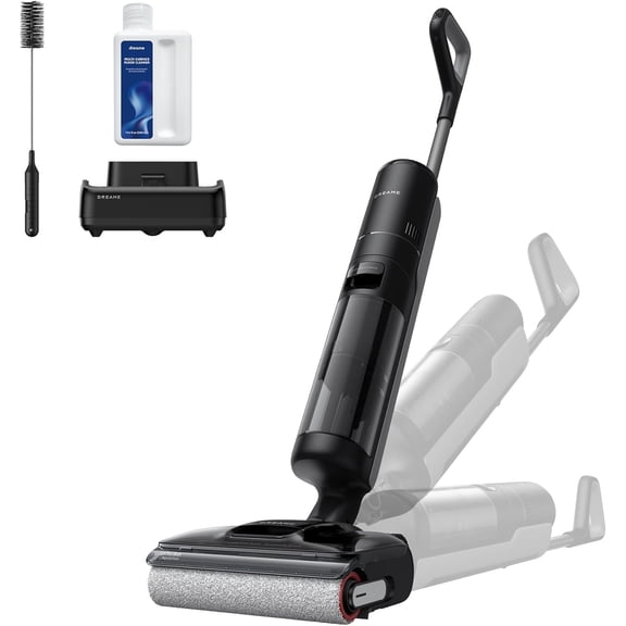DREAME H12 Pro Gen 2 Wet Dry Vacuum Cleaner, 0 Tangle Design, Cordless Vacuum Mop All-in-One for Hard Floors, 180° Lie-Flat Floor Cleaner Machine with 194°F Hot Self-Cleaning, 50Mins Runtime