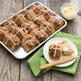 thumbnail image 3 of Nordic Ware Natural Aluminum Commercial Baker's Quarter Sheet, 2-Pack, 3 of 8