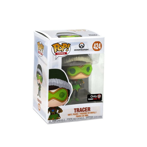 funko Overwatch POP! Games Tracer Exclusive Vinyl Figure #424