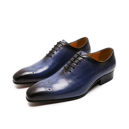 

NEWCE Leather Shoes men‘s Hand-polished Leather men‘s Shoes Pointed Business men‘s Leather Shoes