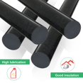 thumbnail image 5 of FVIEXE Paquete de 4 varillas redondas de copolímero de acetal de 1 pulgada de diámetro y 12 pulgadas de longitud Varilla de plástico Delrin/acetal Tolerancia estándar Varilla de copolímero de acetal n, 5 of 5