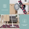 thumbnail image 6 of Dark Blue Christmas Pattern Kitchen Rugs Sets Of 3,Kitchen Runner Rugs Non Skid Washable,Decorative Kitchen Floor Mats for Kitchen,Sink,Laundry,17"x30"+ 17"x47" + 17"x59", 6 of 6