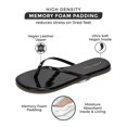 thumbnail image 2 of Sandalias tipo flip flop para mujer Project Cloud de cuero vegano con espuma viscoelástica, 2 of 6