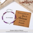 thumbnail image 3 of Stocking Stuffers for Women, Beaded Bracelets for Women, Sometimes You Forget You're Awesome, Unique Christmas Gifts for Women, Mom, Daughter, Best Friend on Birthday Valentine, 3 of 7