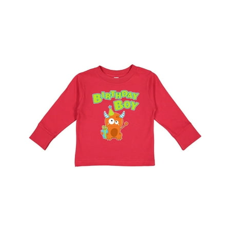 

Inktastic Birthday Boy Gift Toddler Boy Girl Long Sleeve T-Shirt
