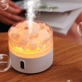 thumbnail image 2 of Salt Stone Lamp Diffuser Humidifier USB Aromatherapy Night Light Mist Air Humidifier for Bedroom, Office, Home, Car, 2 of 6