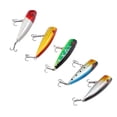 thumbnail image 4 of 5 uds señuelo de pesca duro simulación Popper cebo de pesca para bajos ríos lagos embalses 6,5 cm/9g 5 colores, 4 of 14