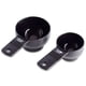 thumbnail image 1 of Naiovety Juego de tazas medidoras de plástico, medida de doble escala apilable para hornear, 10 Uds., 1 of 6