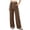 Sweatpants for Women Brown, variant on Guieoi Sweatpants for Women Straight-Leg Loose-Fit Elastic-Waist Drawstring Sports Pants with Pockets Trousers Brown S