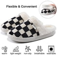 thumbnail image 3 of Ecetana Women's Fuzzy Faux Fur Slippers Memory Foam Warm Winter House Shoes Non Slip Slippers, 3 of 7