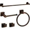 thumbnail image 1 of Pieces Matte Bathroom Hardware Accessories Set Hand Towel Bar Set Toilet Paper Holder Towel Ring Towel Rack Set Matte for Bathroom, 1 of 8