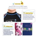 thumbnail image 3 of Wosthever Children Wetsuit Diving Suit Long Sleeve Surfing Swim Clothing Child Kid Wear Clothes Wet Suit Swimming for Boys Girls Wearing Type4 NO4, 3 of 6