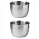 thumbnail image 1 of 2X Cuenco para Mezclar de Acero Inoxidable 304 de Cocina, Cuenco Mezclador de Cocina de Diseño Profundo para Cocinar, Hornear, Pastel, Pan, Ensalada, 1 of 7