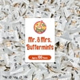 thumbnail image 2 of Mr. & Mrs. Buttermints - 100 Count - Butter Mints Individually Wrapped - Wedding Mints - Perfect For Bridal Showers, Engagement Parties, Rehearsal Dinner, And More, 2 of 8