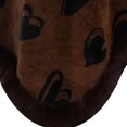 thumbnail image 5 of Fewfanhot Faux Fur Trim Printed Poncho Cape, Thick Warm Fleece Lined Wrap Shrug Coat for Women Fall Winter, 5 of 9