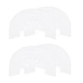 thumbnail image 1 of Uxcell 2pair Heel Plates Sole Protector Size 8-8.5 Non Slip Pad Replacement for Sneakers, White, 1 of 6