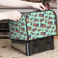 thumbnail image 7 of Lsque Usa Flag Print 4 Slice Toaster Cover , Kitchen Appliance Dustproof Protector , Toaster Protector Dustproof Kitchen Appliance Cover, 7 of 7