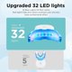 thumbnail image 5 of Black 1 Pcs Teeth Whitening Kit, Rechargeable Cordless 32 Led Accelerator Lights For Sensitive Teeth, Teeth Trays For Home Whitening, 5 of 5