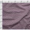thumbnail image 2 of Soimoi Floral Printed, Japan Crepe SatinFabric, by The Yard 54 Inch Wide, Decorative Sewing Fabric for Dresses Kimonos Gowns, Mauve, 2 of 5