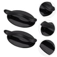 thumbnail image 3 of Masteelf 2 Pcs Pull Handle Hole-free Handle Easy to Install Handle 9.5x4.8cm Black, 3 of 8