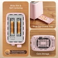 thumbnail image 4 of Maircle 2 Slice Toaster, Bread Toaster With Extra Wide Slots,6 Browning Settings, Defrost/Cancel/Bagel Button For Bagels, Waffles, Bread, 4 of 8