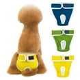 thumbnail image 3 of Final Clearance! Pet Dog Underwear Cotton Fabric Washable Dog Diapers  Durable Doggie Diapers, Premium Male & Female Dog Diapers for Small Medium Large Dogs(S-XXL), 3 of 7