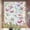Laser Butterfly, variant on Window Privacy Film, Stained Glass Decorative Static Cling, Removable Laser Sun Blocking Vinyl Covering, Window Film for Home Kitchen Living Room, Laser Butterfly, 17.5" x 78.7"