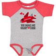 thumbnail image 3 of Inktastic Valentines Day Airplane Hearts Boys or Girls Baby Bodysuit, 3 of 5