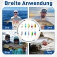 thumbnail image 1 of Maytalsory 10pieces Compact And Easy To Store Metal Spoon Fishing Lure Versatile Wide, 1 of 6