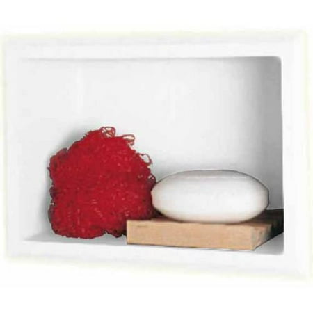 - Swan AS-1075-010 Shower Wall Shelf, Available in Various Colors